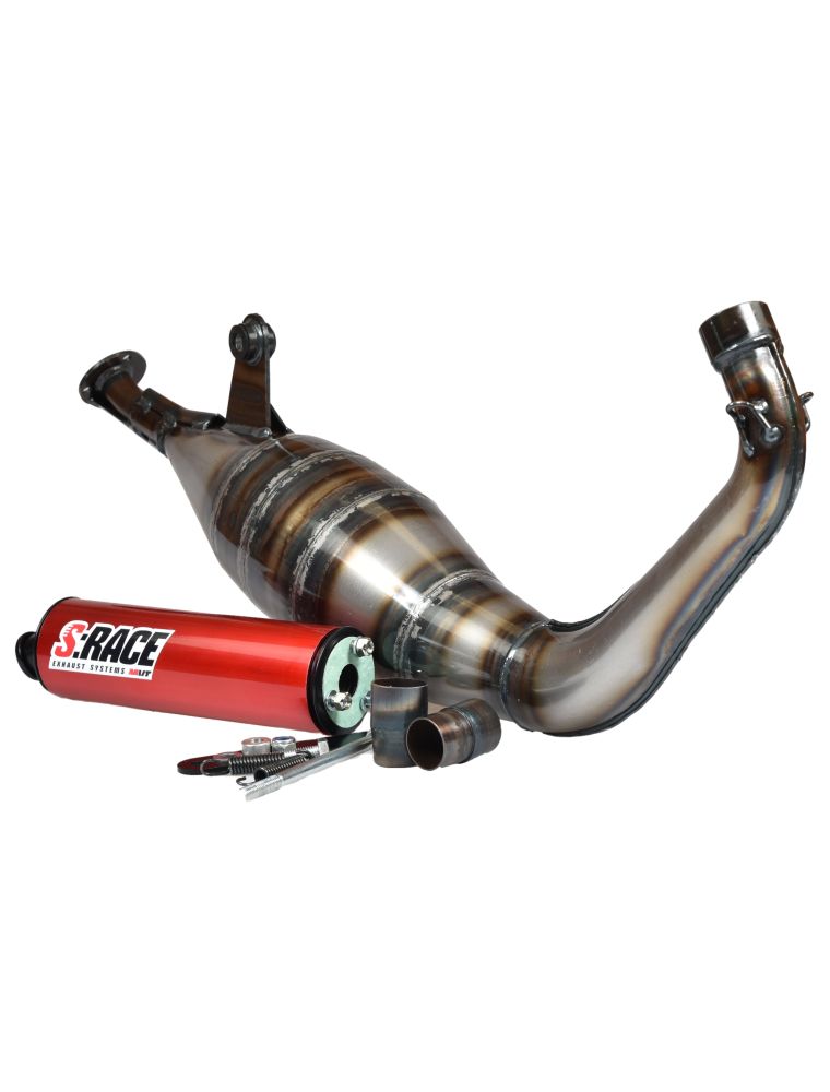 PonziRacing - Scooter and Motorcycle 50cc > Exhaust > Motorcycle 50cc  Engine Am6 > Malossi > 3212336 EXHAUST SUPERMOTO MHR BETA SUPERMOTARD RR  ALU 50 2T LC (MINARELLI AM 6)