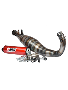 Motobecane MBK 51 Performance Racing Exhaust Pipe - Stainless Steel - Moped  Division